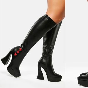 Knee high boots